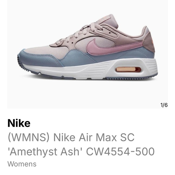 Nike Shoes - Nike Women's Air Max SC Amethyst Ash Sneakers